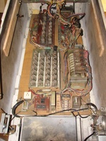 Image # 59699: Crazy Clock Inside Cabinet 
(Serial number 0367.)