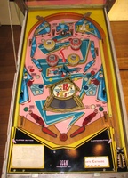 Image # 59691: Crazy Clock Playfield 
(Serial number 0367.)