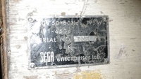 Image # 59695: Crazy Clock Serial Number 
(Serial number 0367.)