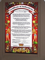 Image # 64785: Whoa Nellie! Big Juicy Melons� Certificate of Authenticity 
(Serial number 4030-3. Photographed at Chicago Expo 2012.)