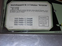 Image # 19833: Alligator Instruction Card