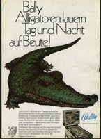 Image # 23021: Alligator German Ad 
(From the German operator magazine Automaten Markt, September 1969.)