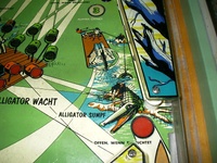 Image # 26677: Alligator Playfield - Detail 
(Alligator Sumpf (Swamp). Serial number 1109.)