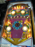 Image # 83578: Crescendo Illuminated Playfield 
(Photographed at the 2014 Northwest Pinball and Arcade Show.)