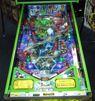 Image # 66028: The Avengers Hulk (Limited Edition) Illuminated Playfield 
(Serial number 238469.)