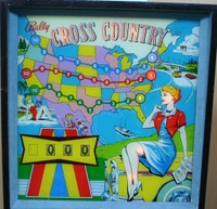 Image # 37892: Cross Country Illuminated Backglass