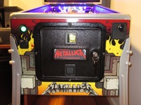 Image # 61704: Metallica Master of Puppets (Limited Edition) Cabinet - Front 
(Cabinet serial number E241334.)