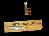 Image # 61711: Metallica Master of Puppets (Limited Edition) Cabinet Serial Number 
(Located inside right cabinet. Cabinet serial number E241334.)