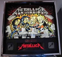 Image # 61685: Metallica Master of Puppets (Limited Edition) Backbox 
(Cabinet serial number E241334.)