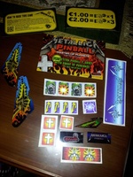 Image # 62974: Metallica Master of Puppets (Limited Edition) Goodie Bag Contents 
(All of the items displayed here were included with the purchase of this game when new.)