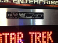 Image # 59310: Star Trek (Enterprise Limited Edition) Limited Edition Plaque 
(Limited Edition number 285 of 799. Cabinet serial number 243740.)
