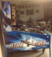 Image # 59313: Star Trek (Enterprise Limited Edition) Cabinet - Left 
(Serial number 243740.)