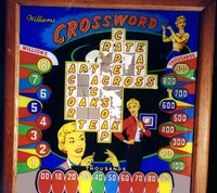 Image # 7268: Crossword Backglass