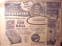 Image # 26715: Cue Ball Billboard Ad 
(The Billboard (Magazine), Apr-6-1957, page 99)