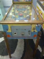 Image # 56442: Cue Ball Cabinet - Front View 
(The coin door on this game is not original.)