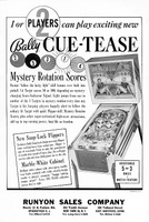 Image # 4000: Cue-Tease Flyer