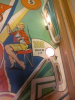 Image # 61339: Cue-Tease Playfield - Detail