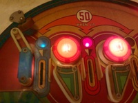 Image # 61336: Cue-Tease Playfield - Detail