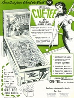 Image # 4444: Cue-Tee Flyer