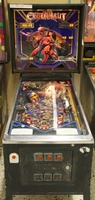 Image # 56670: Cybernaut Cabinet - Front View 
(The black rubber rings are not the original color for this game.)