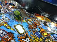 Image # 65406: Metallica (Pro LED) Playfield - Detail 
(Serial number E249370.)