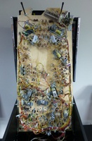 Image # 65409: Metallica (Pro LED) Under Playfield 
(Serial number E249370.)