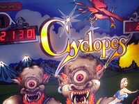 Image # 25917: Cyclopes Backglass Detail