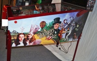 Image # 66980: The Wizard of Oz 75th Anniversary Edition Cabinet - Right 
(The ball shooter assembly on this game was not installed by the manufacturer.)
