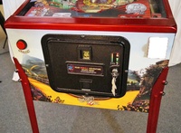 Image # 66981: The Wizard of Oz 75th Anniversary Edition Cabinet - Front 
(The ball shooter assembly on this game was not installed by the manufacturer.)