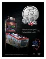 Image # 68329: The Wizard of Oz 75th Anniversary Edition Black Flyer - Front - Initial Version - No Price 
(No price is printed on the back side of the flyer.)