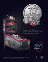 Image # 70334: The Wizard of Oz 75th Anniversary Edition Black Flyer - Front - Revised Version - With Price 
(The price of this game is printed on the back side of this flyer.)