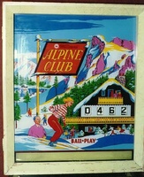 Image # 65: Alpine Club Backglass
