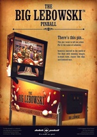 Image # 67904: The Big Lebowski� Pinball (First Model) Flyer - Front