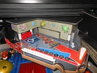 Image # 69389: The Big Lebowski� Pinball (First Model) Elevated Playfield - Garage Closed