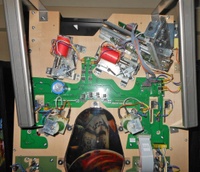 Image # 69411: The Big Lebowski� Pinball (First Model) Under Lower Playfield