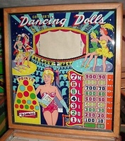 Image # 24549: Dancing Dolls Backglass