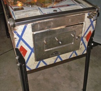 Image # 69923: Dancing Lady Cabinet - Front 
(The style of lockdown bar shown here is not the original one for this game.)