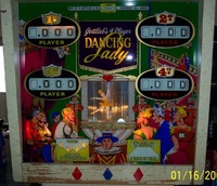 Image # 8720: Dancing Lady Illuminated Backglass