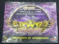 Image # 70169: Aerosmith (Limited Edition) Limited Edition Certificate 
(LE number 367 of 500.)