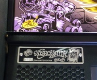 Image # 70142: Aerosmith (Limited Edition) Backbox - Numbered Plate 
(LE number 367 of 500.)