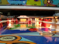 Image # 44724: Darling Illuminated Playfield - Ball View 
(Serial number 174552.)