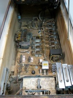 Image # 44734: Darling Inside Cabinet 
(Serial number 174552.)