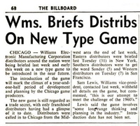 Image # 46399: Darts Billboard Article #1 - Cabinet Preview 
(The Billboard, Jun-6-1960, page 68)