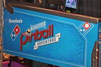 Image # 74312: Domino�s Spectacular Pinball Adventure (Standard Edition) Cabinet - Left 
(Photographed at the 2016 Texas Pinball Festival.)
