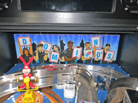 Image # 74303: Domino�s Spectacular Pinball Adventure (Standard Edition) Playfield - Back Wall