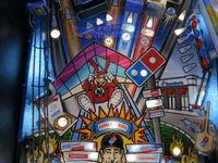 Image # 74305: Domino�s Spectacular Pinball Adventure (Standard Edition) Illuminated Middle Playfield