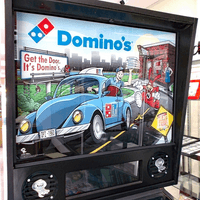 Image # 74320: Domino�s Spectacular Pinball Adventure (Standard Edition) Backglass