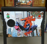 Image # 71514: Marvel Spider-Man (Home Edition) Cabinet - Front 
(Serial number 263023.)