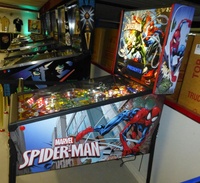 Image # 71512: Marvel Spider-Man (Home Edition) Cabinet - Right 
(Serial number 263023.)