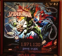 Image # 71519: Marvel Spider-Man (Home Edition) Illuminated Backglass